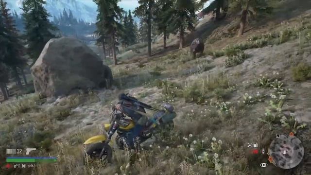 DAYS GONE - Killing Bear on bike смотреть онлайн