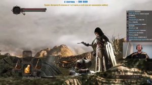 Папич играет в Dark Souls 2! Они сильные! 5