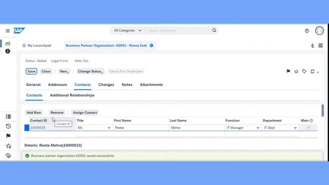 How to create a new Business Partner Master Data| Target Integration | SAP Business ByDesign Partne