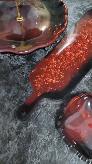 Сервировочный набор: фруктовница, Сырная тарелка/сервировочная доска, пиалы