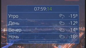 Москва в цифрах, начало часа (8:00) начало новостей Москва 24 (07.01.2016)