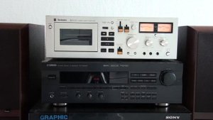 TECHNICS RS-676US & YAMAHA RX-V395RDS