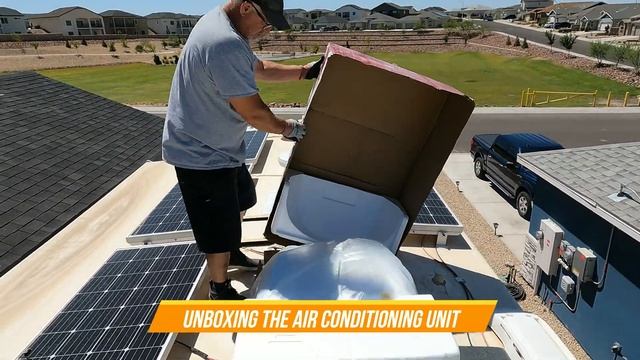 TOSOT GO COOL RV Air Conditioner 15000 BTU, Rooftop AC Unit w Heat Pump Install & Review