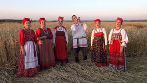 "Девка в поле жито жала" Жнивная песня Красноярского края