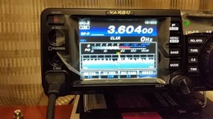 Первое включение YAESU FT-991A