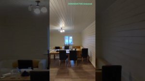 Покраска деревянного дома До/после.