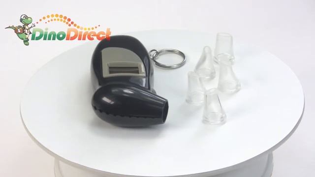 Keychain LCD Display Alcohol Breath Tester Analyzer Breathalyzer  from Dinodirect.com