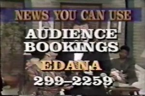 Николай Голоденко и  Паула Ди Санто.Канада, телевидение г.Торонто 1994г.