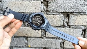 FULL REVIEW CASIO ORIGINAL AE-1500WH-8B BIG SIZE
