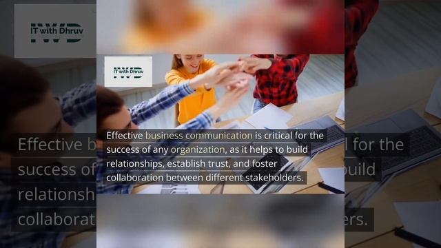 "Mastering Business Communication: Essential Tips for Success" смотреть онлайн