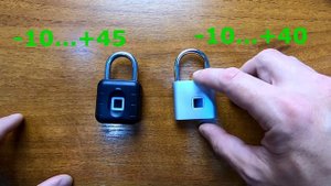 Сравнение сенсорных замков. Замок с отпечатком пальца. Обзор smart замок Tuya. Fingerprint padlock
