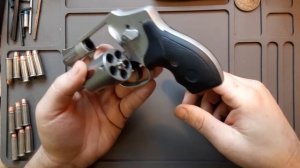 Smith & Wesson air weight 38 revolver