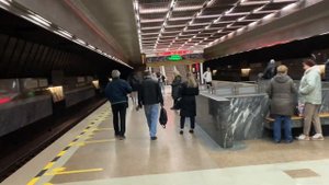 Прогулка по станции метро Геологическая до перехода в ТЦ Гринвич, г. Екатеринбург, 12.04.2024