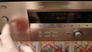 Yamaha RX-V450  Сброс настроек на заводские. Factory reset.