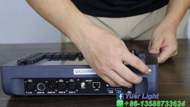 YUER™️ New Grand MA Mini Q0 DMX Light Console Command wing Controller смотреть онлайн