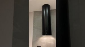 Теневой натяжной потолок, вытяжка труба в натяжном потолке 👍👌