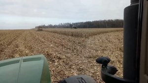 Комбайн NEW HOLLAND CX 8.80 JOHN DEERE 8335R + FLIEGL