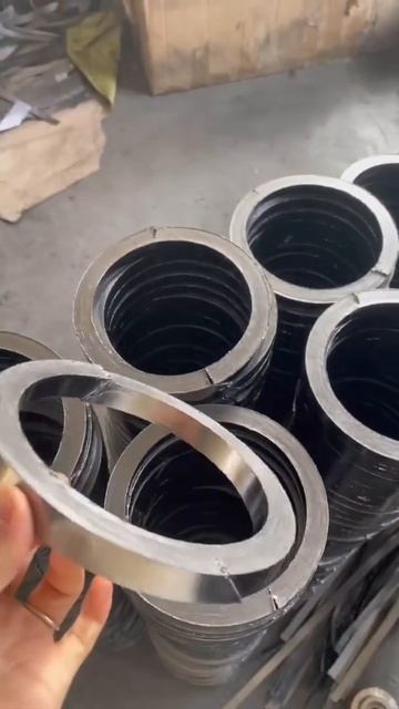 Notched graphite gaskets, V-shaped graphite gaskets, ring gaskets смотреть онлайн