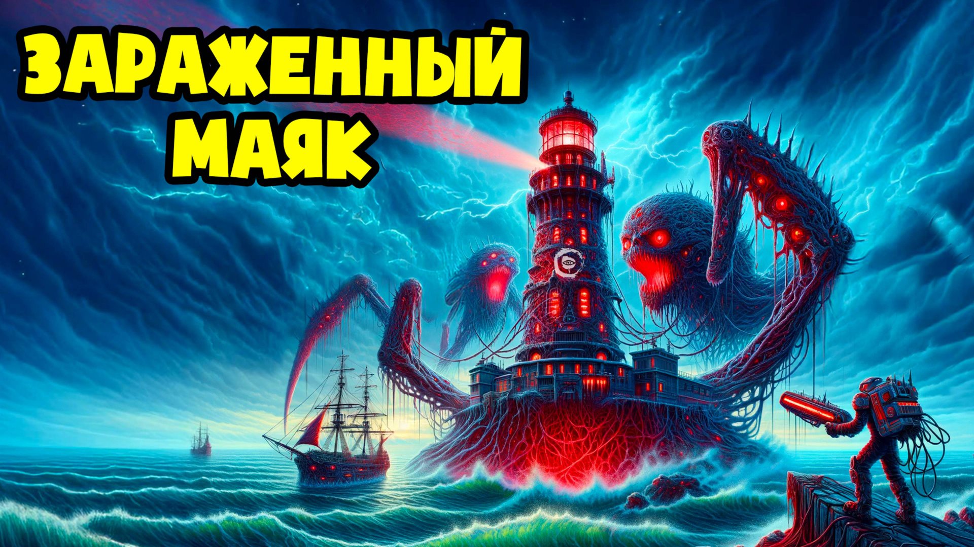 ЗАРАЖËННОЕ НЕБО пробудило МАЯК! Анимация The Infected Sky Мультик Мультфильм Аниматор