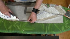 23  Предохранение от растяжения бортов и перегибов лацканов нитепрошивной лентой