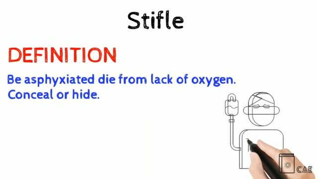 Stifle Pronunciation | Stifle Definition | Stifle Synonyms | Stifle Antonyms