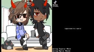 ||Коллаб реакция на Руню||Школа дьяволов|| с @K1tty_love1