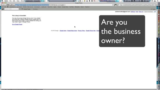 How to Edit My Business' Google Maps / Places Information смотреть онлайн