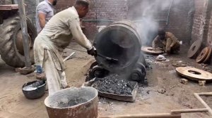 Адский пиролиз покрышек и индусское литьё