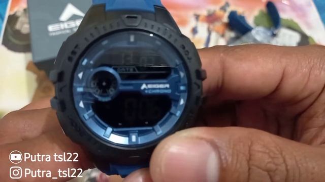 #jamtangan #eiger EIGER MAKALO || UNBOXING JAM BARU PAKAI KAMERA HP