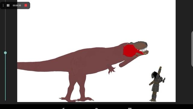 Хищник vs Динозавра