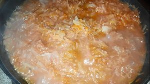 Капуста тушеная