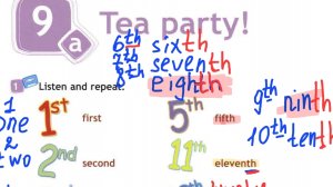 стр.74 номер 1 модуль 5 spotlight 4, понятный видеоразбор . порядковый числительные в английском.