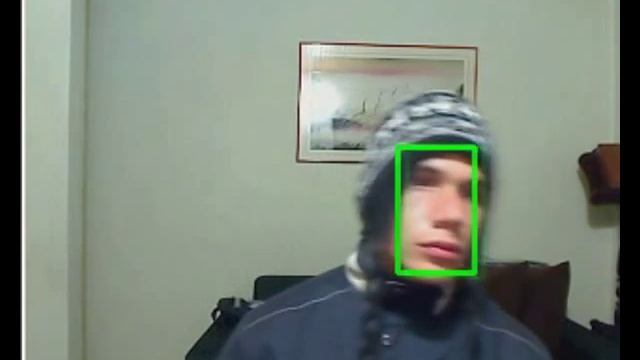 color based face detector using OpenCV