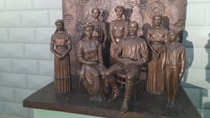 Краеведческий музей в Екатеринбурге. Зал Романовых.