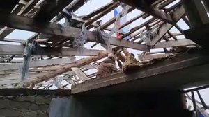 Русские танкисты, парни из Бурятии, те самые боевые буряты, установили флаг России над Великой Новос