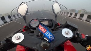 HYOSUNG GTR 650 TOP SPEED TEST | Very Rare Bike | Custom Exhaust Sound