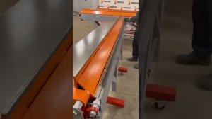 Гибка листа, толщиной 1 мм.