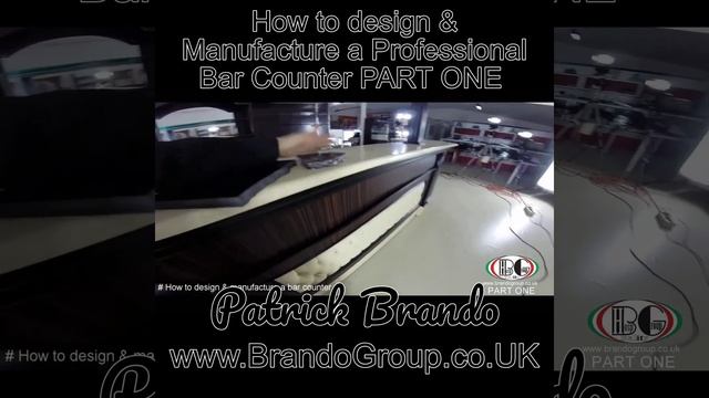 HOW TO DESIGN A BAR COUNTER PROJECT#patrickbrando #Brandogroup #interiordesign #barista #bars смотреть онлайн