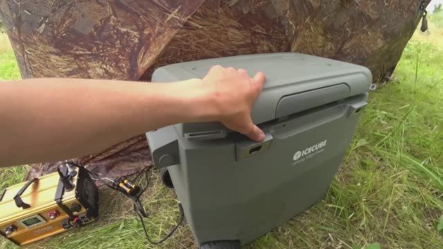 Компрессорный автомохолодильник ICECUBE IC63 (тележка, блютуз, заморозка) смотреть онлайн