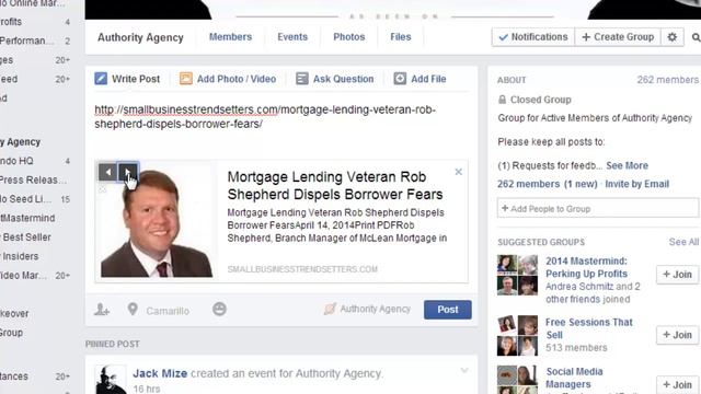 How To Select The Post Image on Facebook