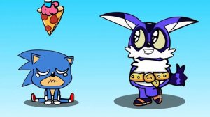 Малыш СОНИК и Малыш БИГ грустят!Анимация «Ёж Соник»