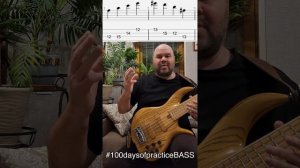 #100daysofpracticeBASS упражнение - арпеджио минорного и доминантового септаккордов по полутонам.