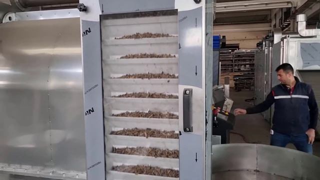 Sunflower Seeds Roasting Machine  - Rotary Type Roasting Machine - Machine à Rôtir à Bande OS - 450