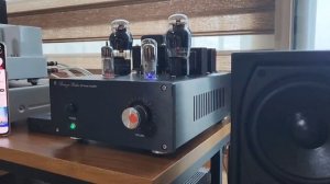 bluetooth receiver T-R 22  play 이미자 (Lee Mi- Ja)with 6l6se & mission 731