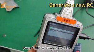 TY200 Generate BFT Garage Gate Remote Control with seed code