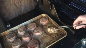 how do you COOK Aldi bacon wrapped filets??