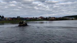 Анонс обзора Ветер на Тром-16 || Съезд в воду на скорости