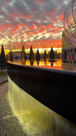 Закат в Парке Галицкого. Краснодар