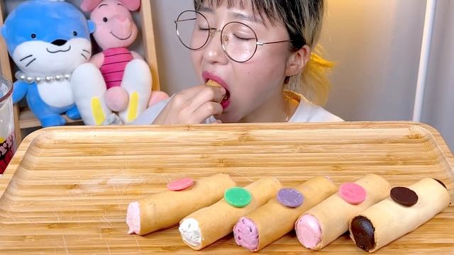 무설탕 카놀리🧡 이탈리아 디저트 먹방 Dessert Mukbang