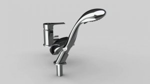 Смеситель на борт ванны GPD Atros Mak67